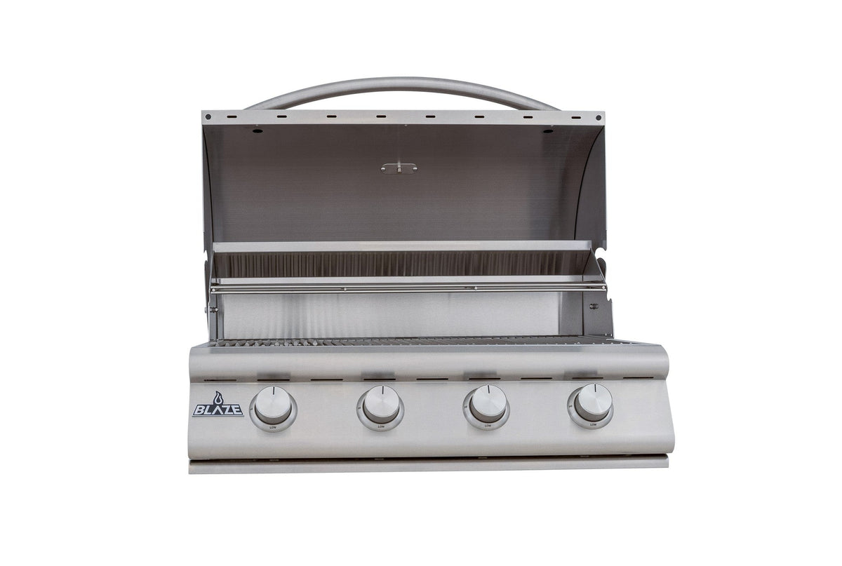 Blaze BCM 3-Piece 32" Outdoor Kitchen Package with Refrigerator & PCM Components – BCM 32" grill (view 2)