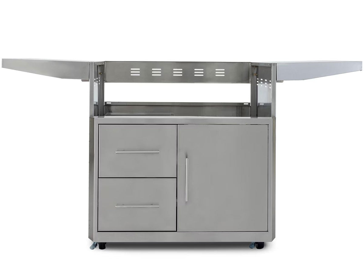 Blaze Grill Cart for Professional LUX 3-Burner Gas Grill with LED Lighting and Soft Close