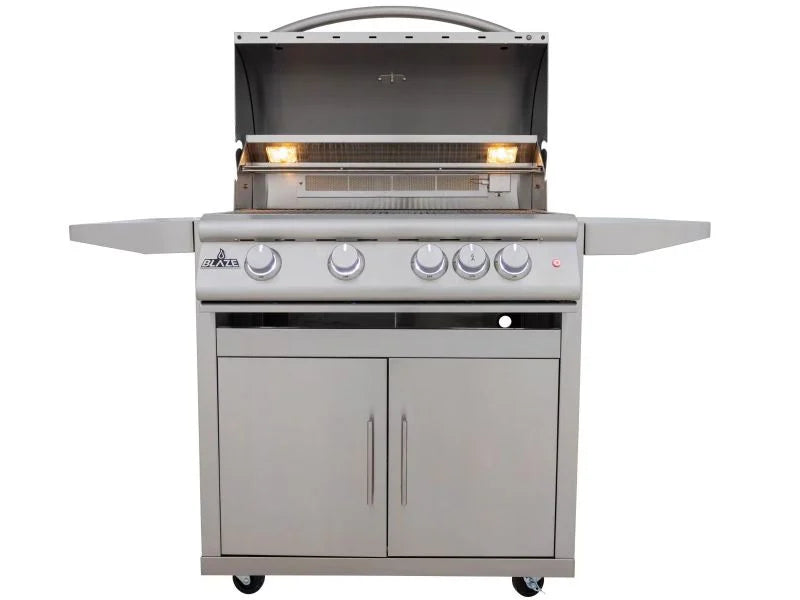 Blaze Premium LTE+ 32-Inch 4-Burner Gas Grill With Rear Infrared Burner