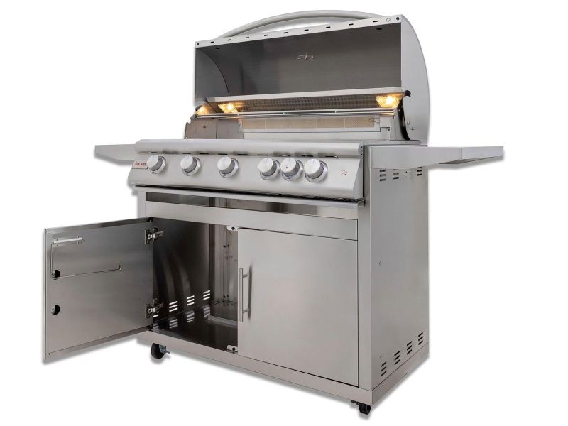 Blaze Premium LTE+ 40-Inch 4-Burner Gas Grill With Rear Infrared Burner