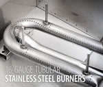Fire Magic 30-inch Choice Multi-User CM540i Built-In Grill - stainless steel burner