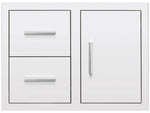 Summerset 30-Inch Stainless Steel 2-Drawer & Access Door Combo with Hidden Hinge