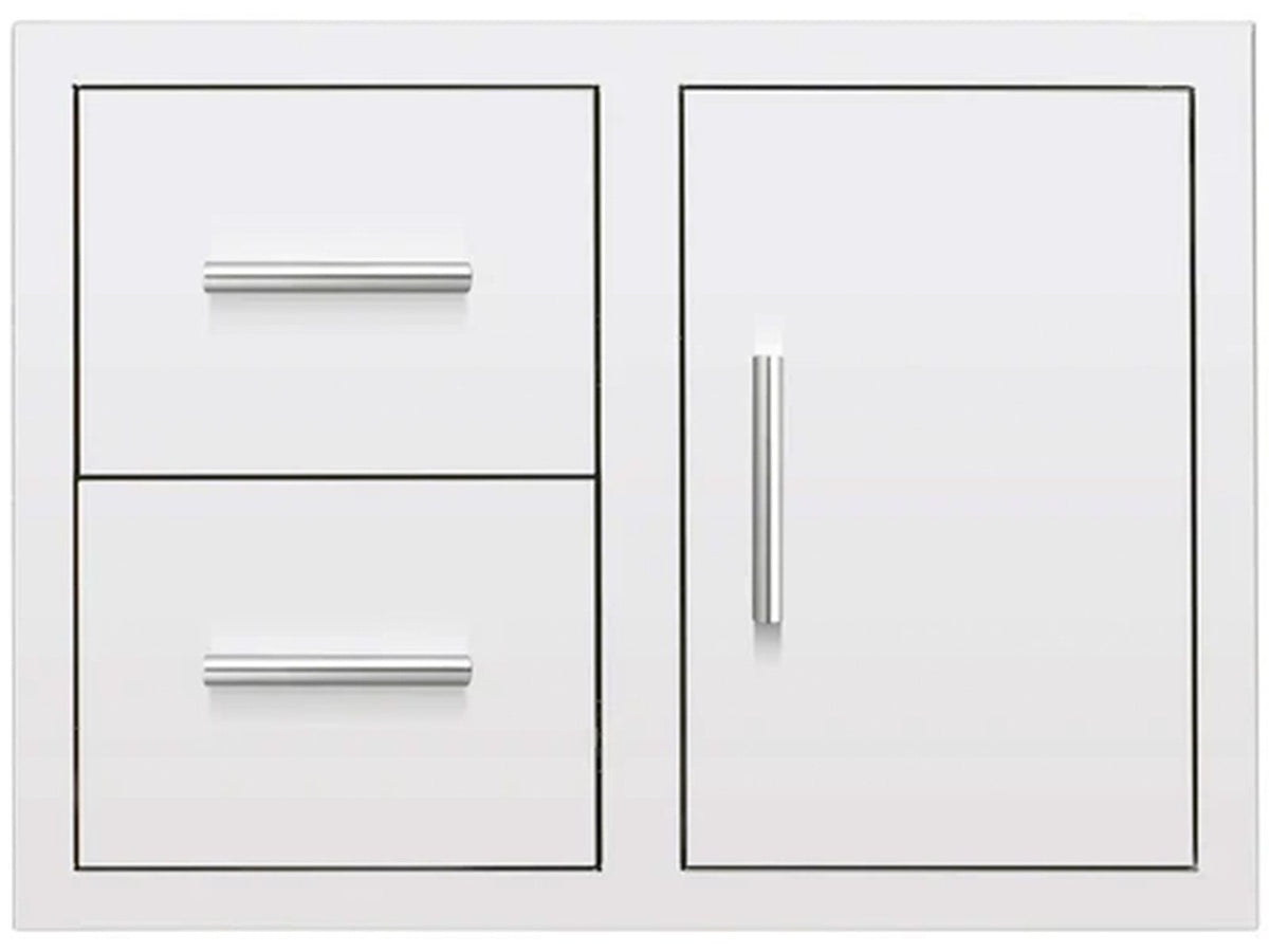 Summerset 30-Inch Stainless Steel 2-Drawer & Access Door Combo with Hidden Hinge