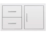 Summerset 36-Inch Stainless Steel 2-Drawer & Access Door Combo with Hidden Hinge