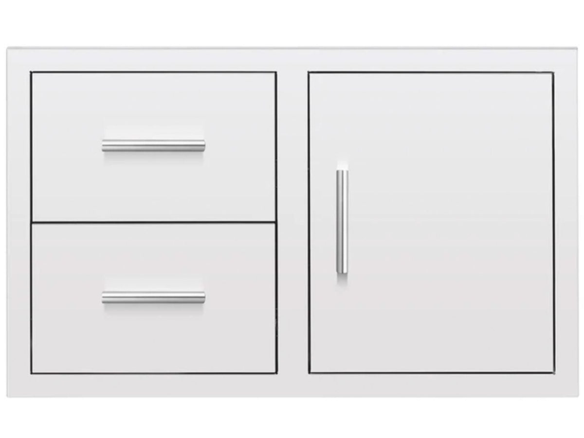 Summerset 36-Inch Stainless Steel 2-Drawer & Access Door Combo with Hidden Hinge