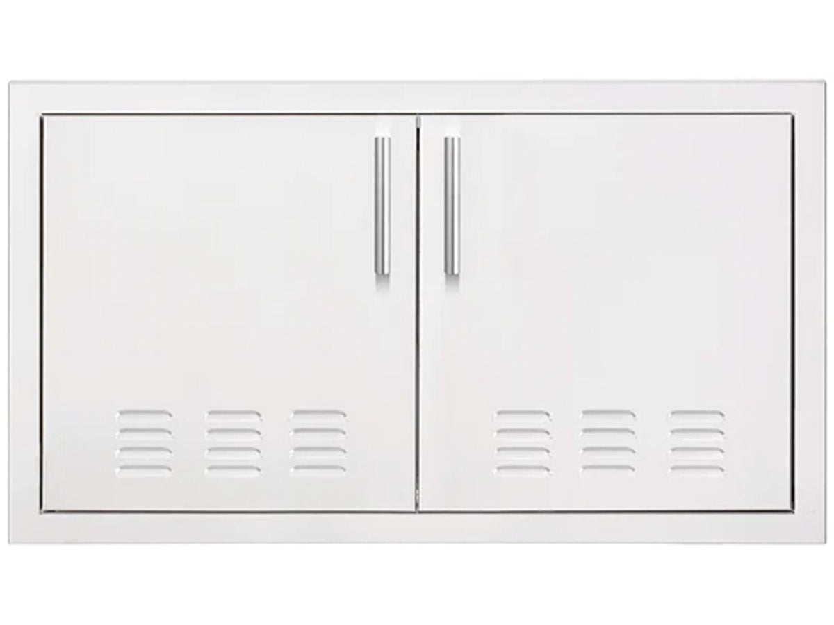 Summerset 33-Inch Stainless Steel Vented Double Access Door with Hidden Hinge
