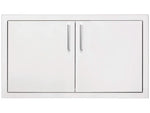 Summerset 45-Inch Stainless Steel Masonry Double Access Door with Hidden Hinge