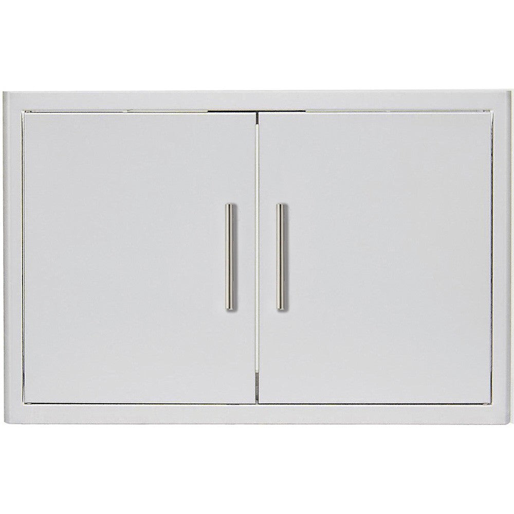 Blaze BCM 3-Piece 25" Outdoor Kitchen Package with Refrigerator – double access door