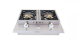 Lion stainless steel double side burner