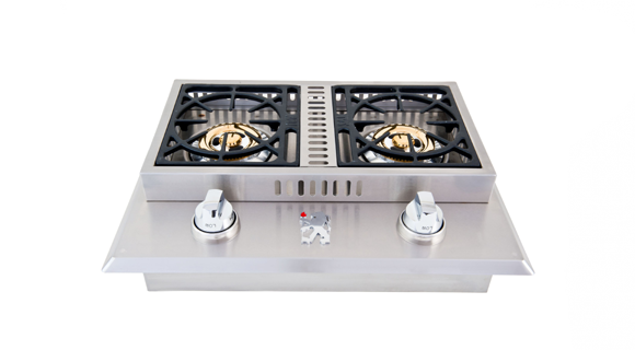 Lion stainless steel double side burner