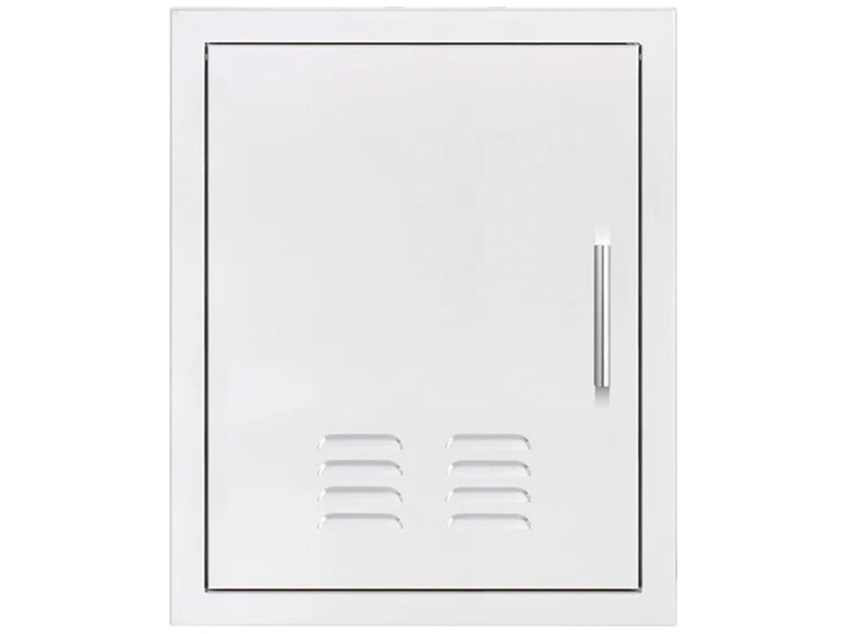Summerset 18 x 22-Inch Stainless Steel Vented Vertical Access Door - Left Hinge (Swings Left)