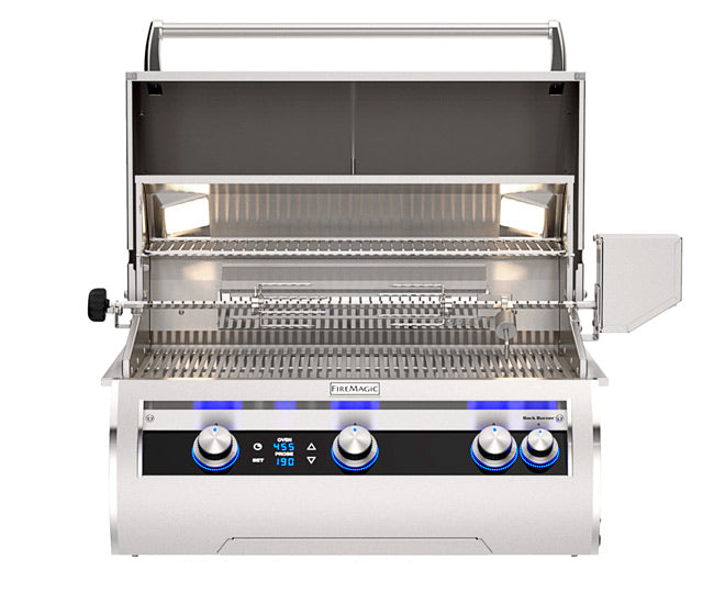 Fire Magic 30-inch Echelon Diamond E660i Built-In Grill - digital thermometer version