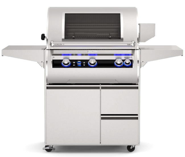 Fire Magic 30-inch Echelon Diamond E660s Portable Grill - with Magic View Window