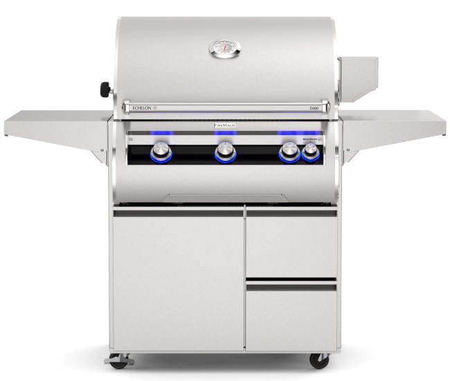 Fire Magic 30-inch Echelon Diamond E660s Portable Grill - analog thermometer version