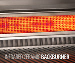 Fire Magic 30-inch Echelon Diamond E660s Portable Grill - infrared rotisserie backburner