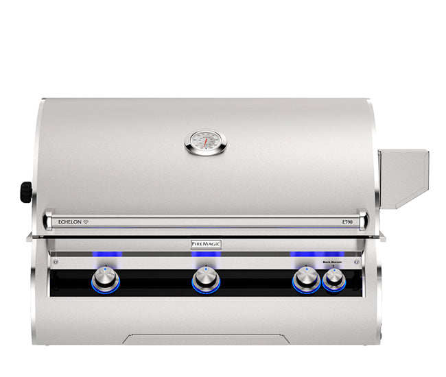 Fire Magic 36-inch Echelon Diamond E790i Built-In Grill - analog thermometer version