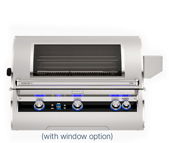 Fire Magic 36-inch Echelon Diamond E790i Built-In Grill - with Magic View Window