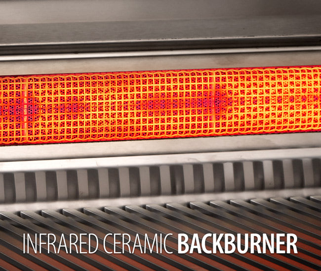 Fire Magic 36-inch Echelon Diamond E790i Built-In Grill - infrared backburner