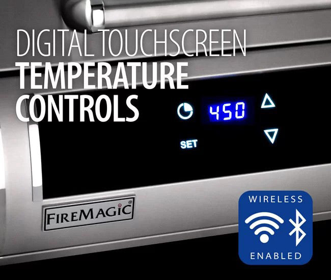 Fire Magic 30-inch EL500i Built-In Electric Grill - touchscreen controls