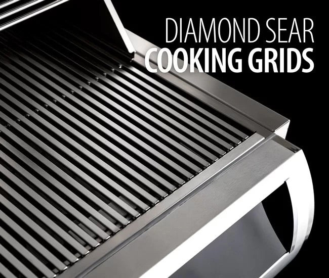 Fire Magic 30-inch EL500i Built-In Electric Grill - Diamond Sear cooking grids