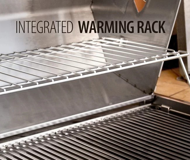 Fire Magic 30-inch EL500i Built-In Electric Grill - warming rack