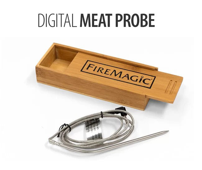 Fire Magic 30-inch EL500i Built-In Electric Grill - meat probe
