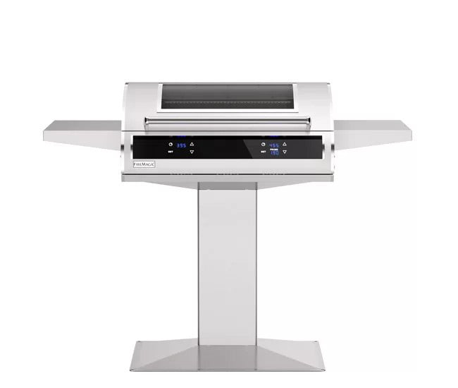 Fire Magic 30-inch EL500s Post-Mount Electric Grill - two controls with Magic View Window