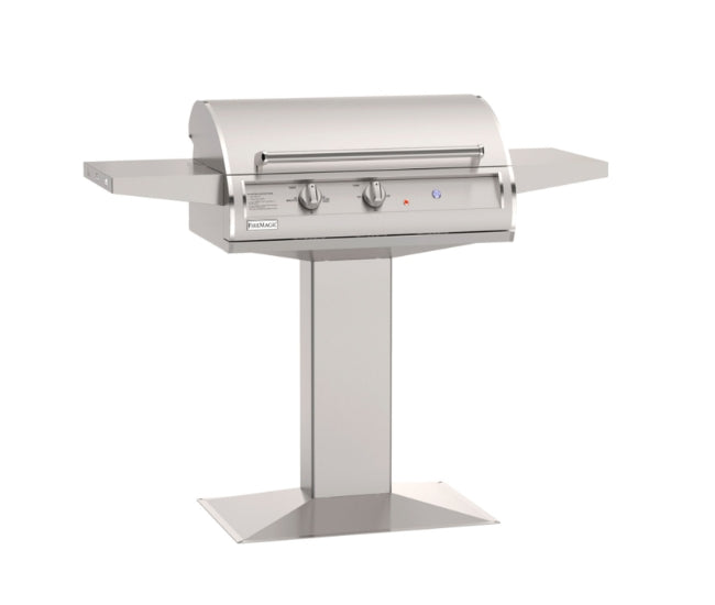 Fire Magic 30-inch EL500s Post-Mount Electric Grill - analog, patio post