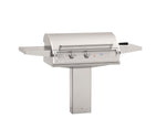 Fire Magic 30-inch EL500s Post-Mount Electric Grill - analog, accessible in-ground post