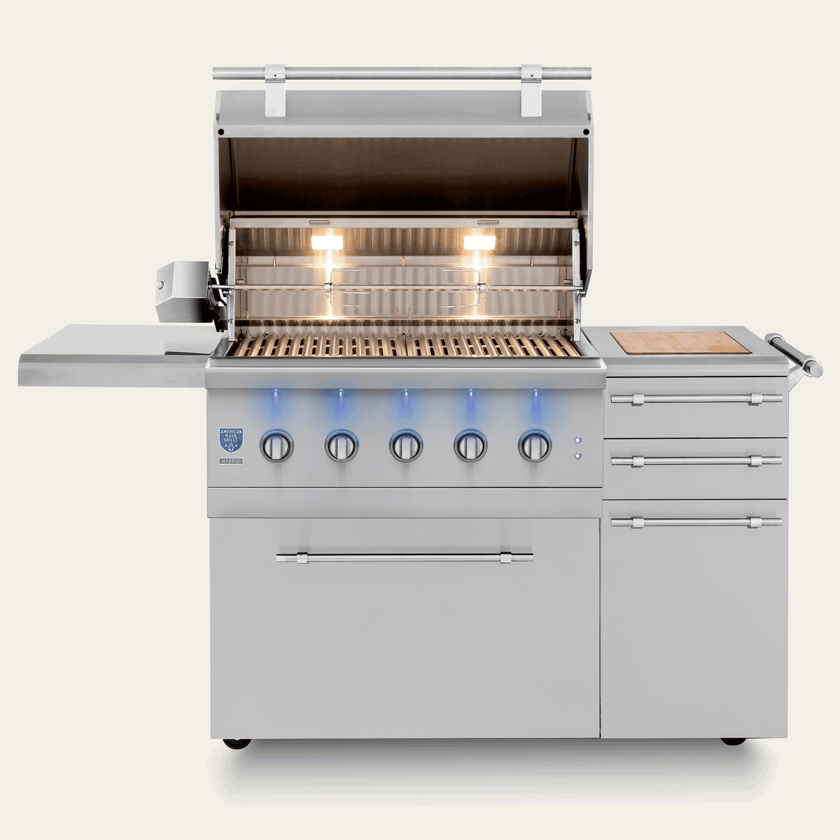 American Made Grills Encore 36" Hybrid Freestanding Grill - image 2