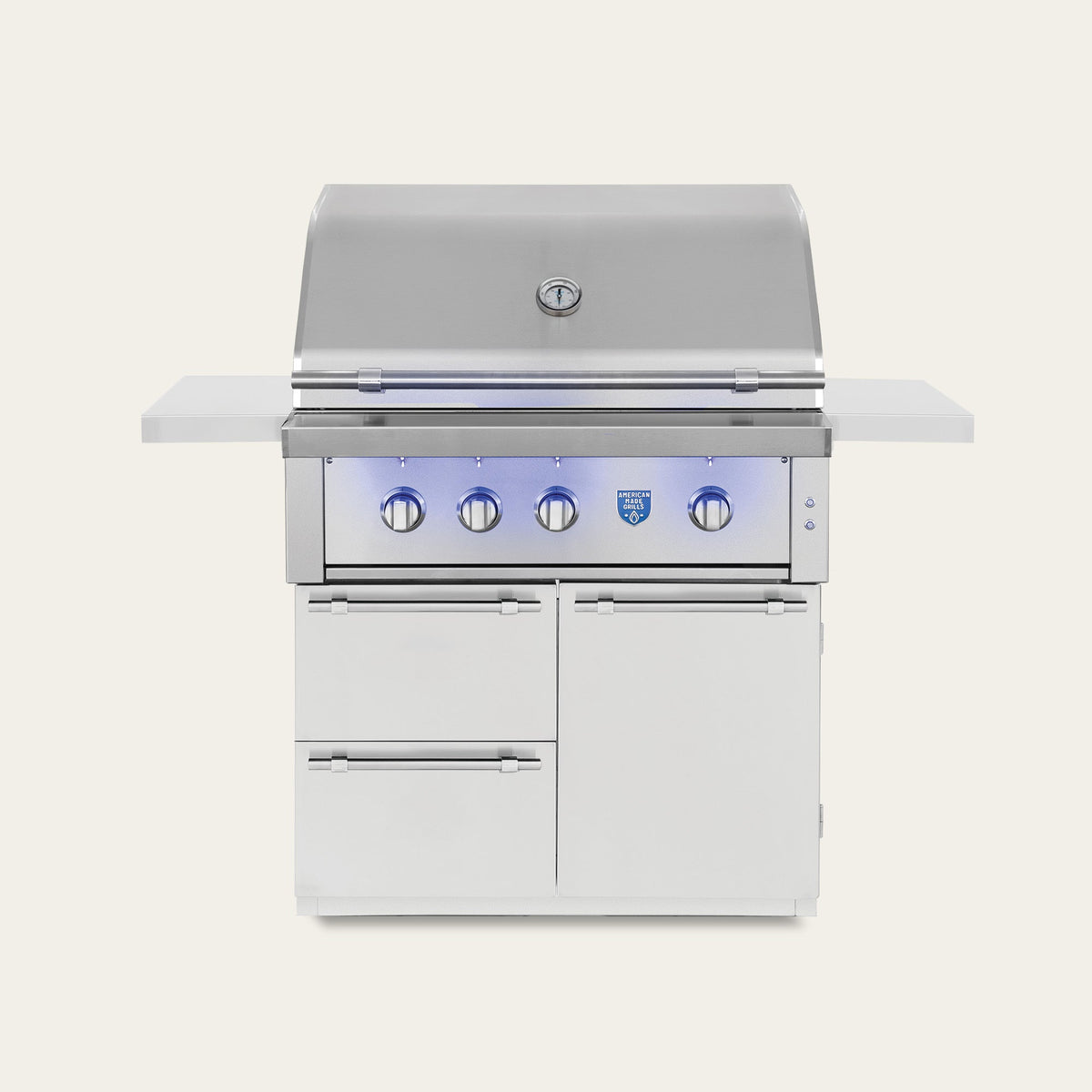 American Made Grills Estate Freedom 36" Grill + Cart Package