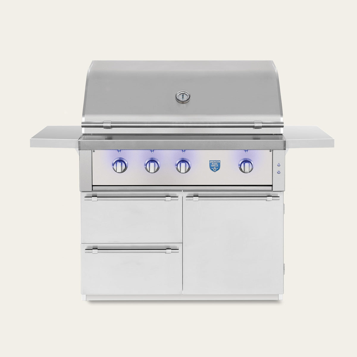 American Made Grills Estate Freedom 42" Grill + Cart Package