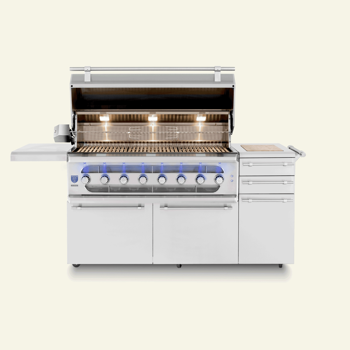 American Made Grills Muscle 54" Hybrid Freestanding Grill - image 2