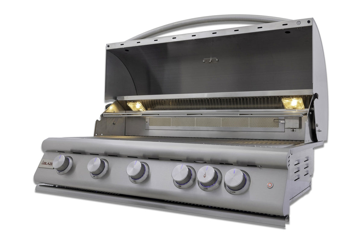 Blaze LTE+ 5-Piece 40" Outdoor Kitchen Package with Refrigerator & PCM Components – LTE+ 40" grill (view 2)