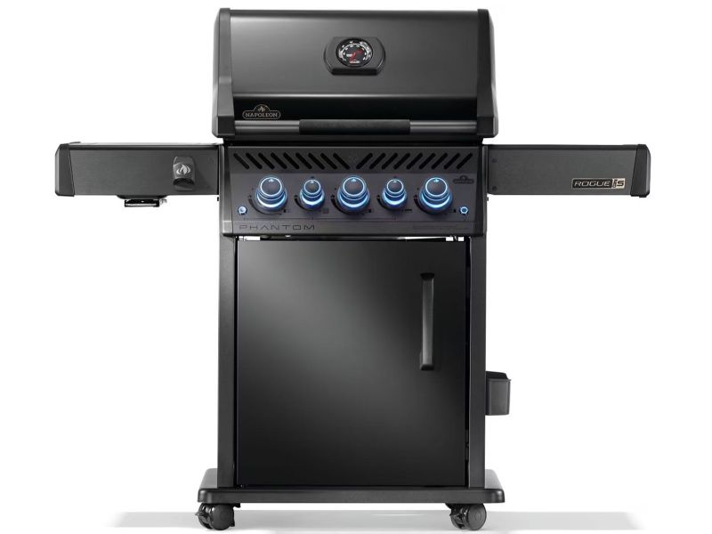 Napoleon Rogue PRO-S Phantom 425 3-Burner Grill with Infrared Side and Rear Burner