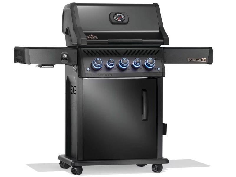 Napoleon Rogue PRO-S Phantom 425 3-Burner Grill with Infrared Side and Rear Burner