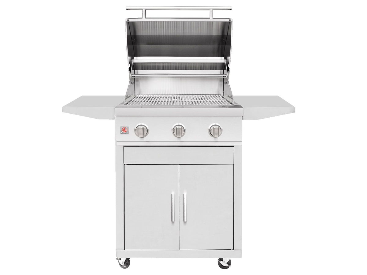 Summerset Sizzler 25-Inch Freestanding Gas Grill on Cart - image 2