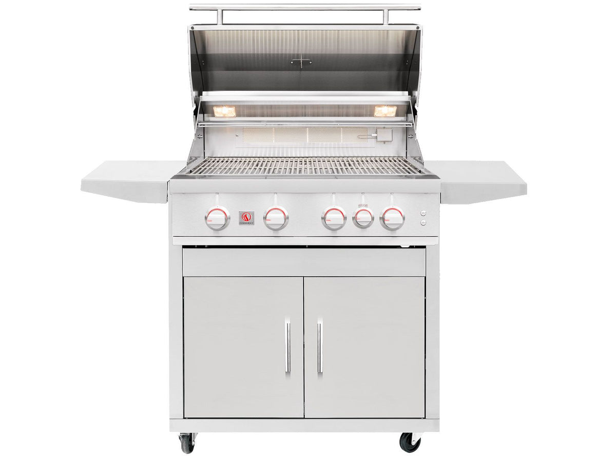 Summerset Sizzler Pro 32-Inch Freestanding Gas Grill on Cart - image 2