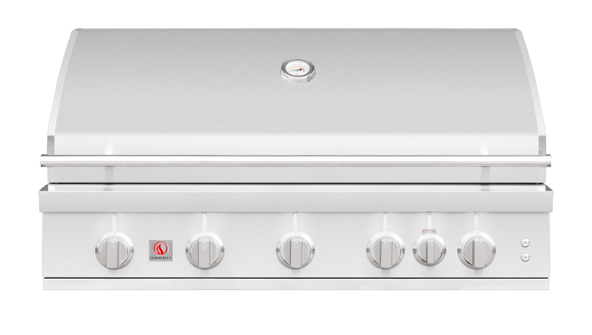 Summerset Sizzler Pro 40-Inch 5-Burner Built-In Gas Grill With Rear Infrared Burner - image 1
