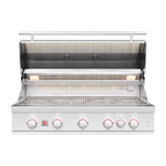 Summerset Sizzler Pro 40-Inch 5-Burner Built-In Gas Grill With Rear Infrared Burner - image 2