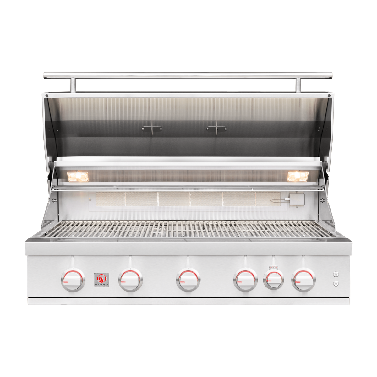 Summerset Sizzler Pro 40-Inch 5-Burner Built-In Gas Grill With Rear Infrared Burner - image 2