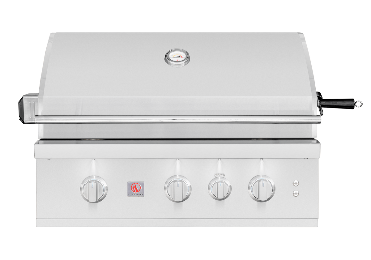 Summerset TRL Pro 32-Inch 3-Burner Built-In Gas Grill With Rotisserie & Lights - image 1