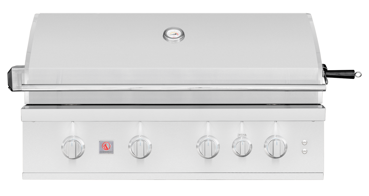 Summerset TRL Pro 40-Inch 4-Burner Built-In Gas Grill With Rotisserie & Lights - image 1