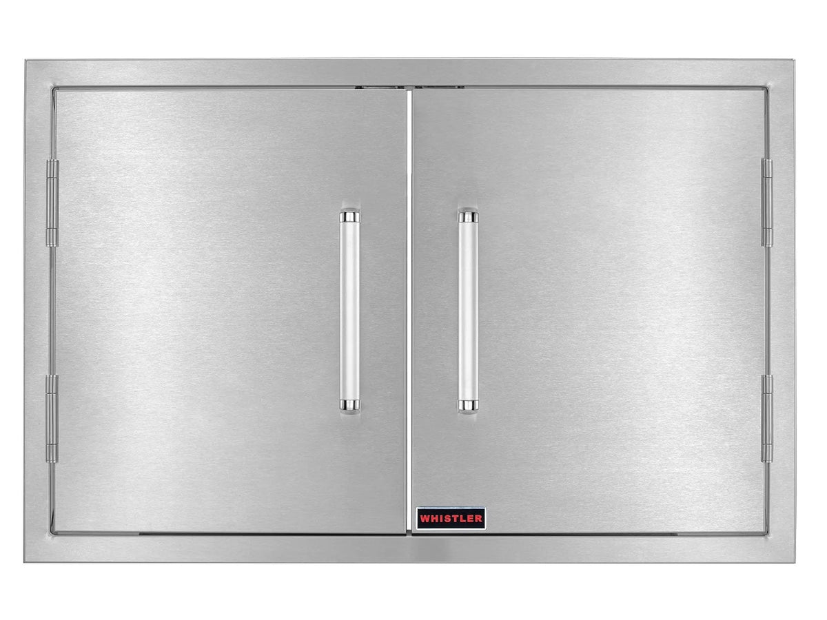 Whistler 33-Inch Stainless Steel Double Access Door