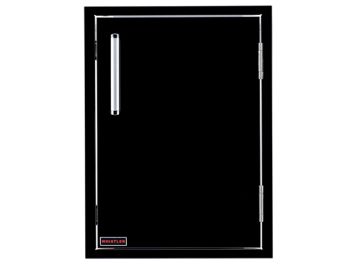 Whistler 14 x 20-Inch Black Stainless Steel Vertical Single Access Door