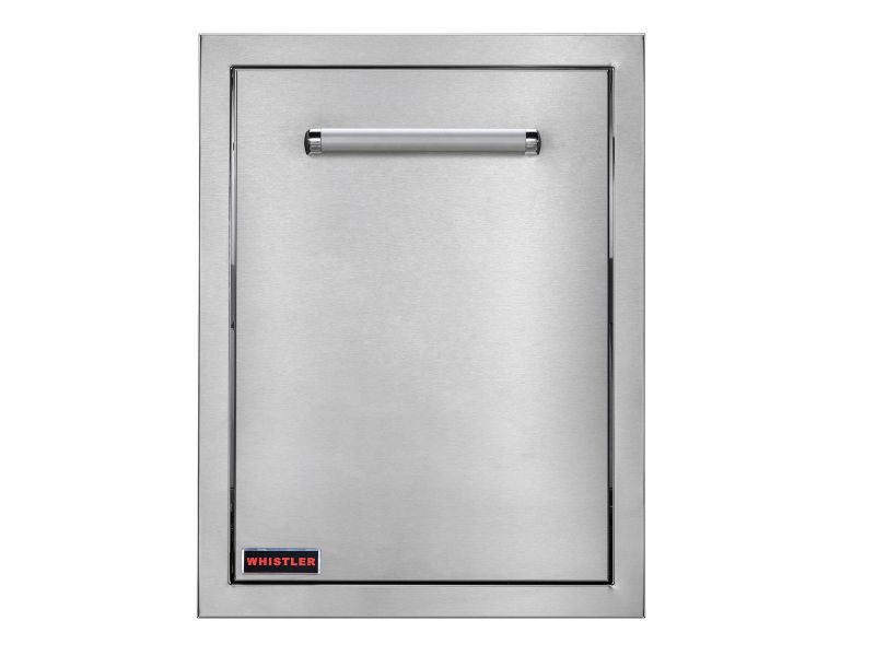 Whistler 16.5-Inch Stainless Steel Trash Drawer/Propane Tank
